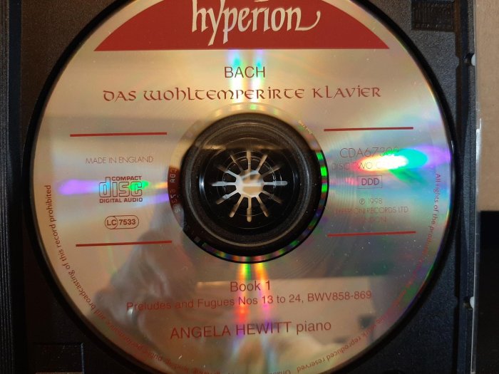 Angela Hewitt,Bach-The Well-Tempered Clavier Book 1 & 2,安吉拉·休薇特，巴哈-平均律 1 & 2 冊。