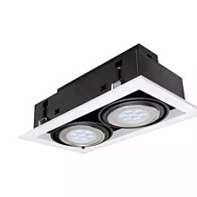 【燈王的店】AR111 LED 7W x 2 崁燈 白光/黃光/自然光 TYL15-7W