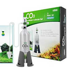 微笑的魚水族☆ISTA-伊士達【CO2上開鋁瓶全套組(進階型)1L】IF-668