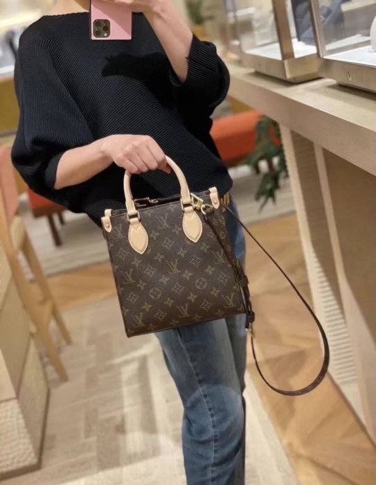 Louis Vuitton Sac Plat BB Monogram