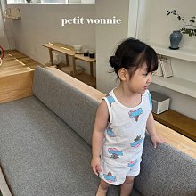 S~XL ♥套裝(IVORY) PETIT WONNIE-2 24夏季 PWE240422-007『韓爸有衣正韓國童裝』~預購