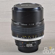 【品光數位】NIKON Ais 105mm F1.8 定焦 手動 望遠 #123602U