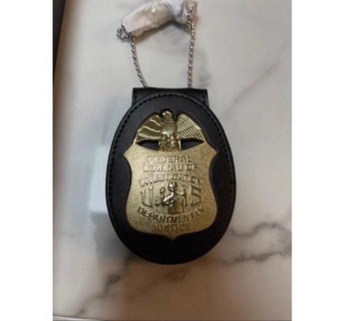 複刻 BADGE FBI 探員警徽 FBI特工徽章 純銅高品質 現貨在台 生日禮物角色扮演畢業禮物 情人節 美國影集周邊