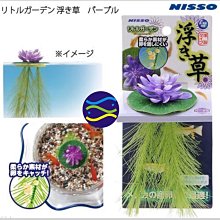 微笑的魚水族☆日本NISSO【漂浮水草 産卵床 / 浮草 紫色】鬥魚/躲藏/蓮花/荷花/浮萍N-NAP-521