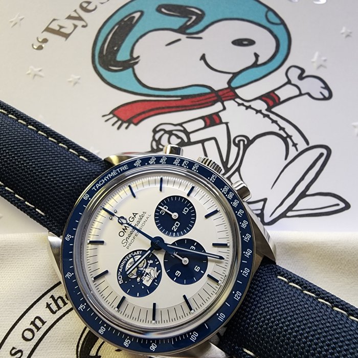 （已交流）Omega Snoopy歐米茄史努比50周年Snoopy Award' 50th Anniversary，全新品。
