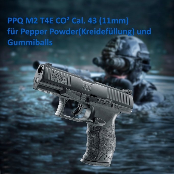 ( 昇巨模型 ) WALTHER - PPQ M2 - 11mm 訓練槍 / 防衛性鎮暴槍 - 德國原裝進口 !
