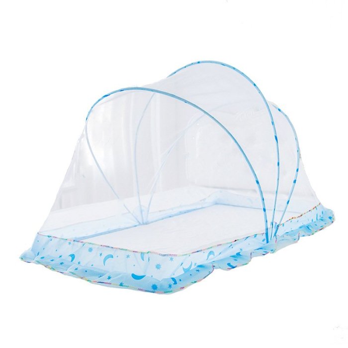 嬰兒蚊帳寶寶幼兒園午睡防蚊全罩式可折疊嬰幼新生兒童床無底通用