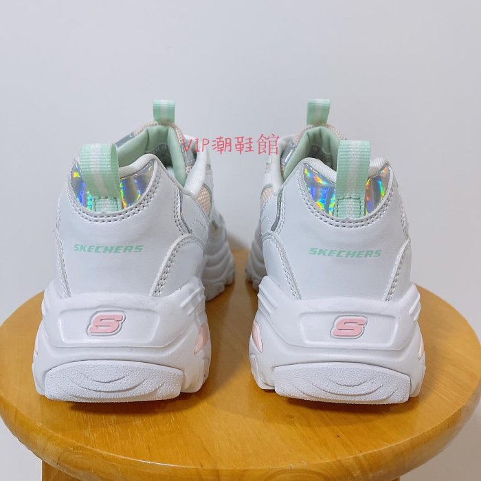 新款Skechers女鞋 Skechers DLites 1.0 老爹鞋 熊貓鞋 厚底休閒鞋 記憶鞋墊66666295