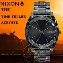 NIXON實體店TIME TELLER ACETATE潮流腕錶A327-2185公司貨/大理石紋/極限運動/禮物