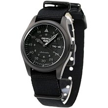 預購 SEIKO SEIKO 5 SBSA167 精工錶 5號 機械錶 39.5mm 黑面盤 NATO錶帶
