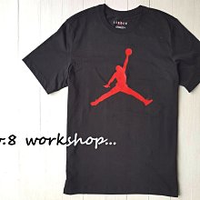 ☆【JORDAN男生館】☆【NIKE AIR JORDAN LOGO印圖短袖T恤】☆【JN001B5】(M)