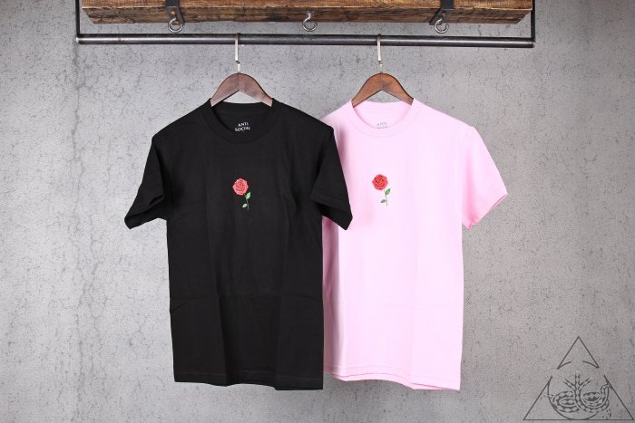 HYDRA】Anti Social Social Club Thorn Tee 玫瑰短T ASSC【ASSC05