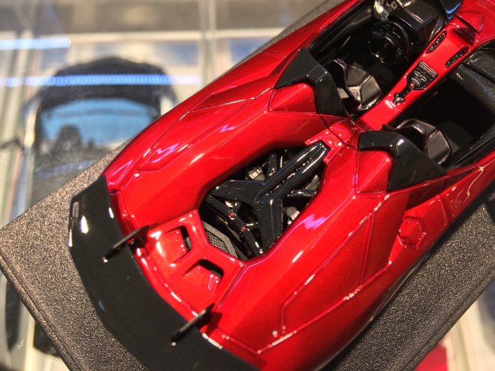 吉華科技@ 1/43 MakeUp EM247A Lamborghini Aventador J Geneva Show