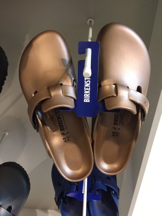 全新 BIRKENSTOCK Boston  EVA 129423 黑.藍. 白.銅.鐵灰 防水 包頭 橡膠 勃肯