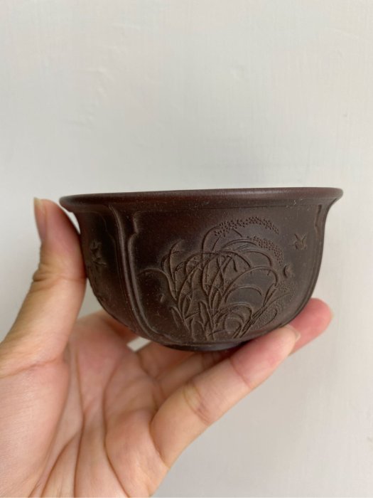 早期收藏茶壺泡茶壺-中國宜興紫砂杯