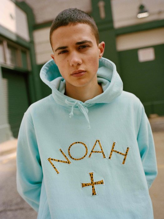 【日貨代購CITY】2020AW NOAH + NY Cheetah Core Logo Hoodie 帽T 現貨