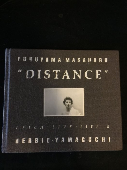 日版福山雅治DISTANCE-LEICA・LIVE・LIFE2攝影寫真集(絕版珍藏價990免