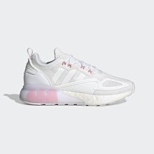 限時特價 南◇2022 5月 ADIDAS OG ZX 2K BOOST 經典 運動 拼接 編織 白粉 女 GW0751