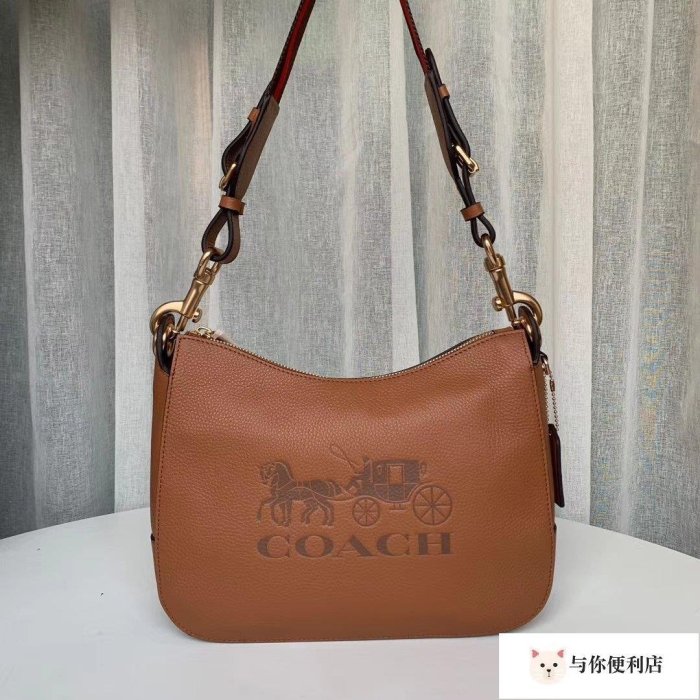 全新COACH 72702 美國正品代購新款女士月亮包 手提包 單肩包-雙喜生活館