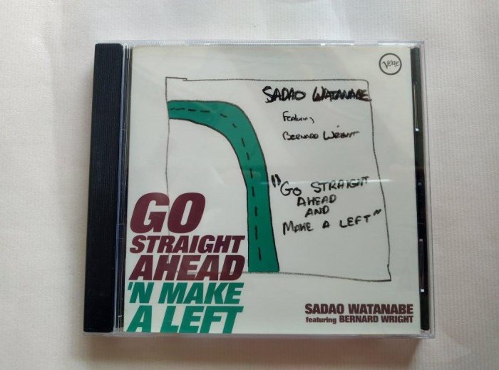 【鳳姐嚴選二手唱片】 SADAO WATANABE / GO STRAIGHT AHEAD 'N MAKE A LEFT