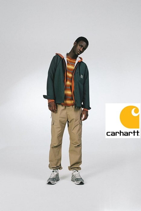 美國潮牌 Carhartt 多口袋休閒褲 男 長褲 工作褲 卡其褲 休閒長褲 垮褲板褲 黑色 經典駝色 卡其色 純棉