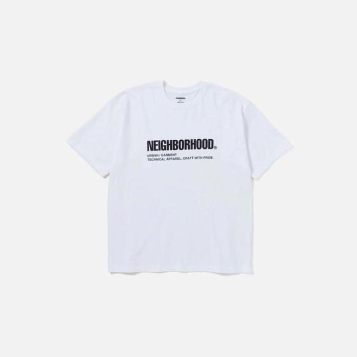 全新23SS NEIGHBORHOOD NH . TEE SS-2 胸前字體Logo短袖NBHD | Yahoo