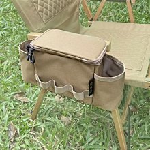 【大山野營】新店桃園 OWL CAMP PTJ-01 沙色側邊包 椅側置物包 工具包 收納包 裝備袋 適用 露營椅 桌子