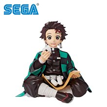 鬼滅之刃 竈門炭治郎 坐坐吃飯糰 公仔 模型 15cm 坐姿公仔 SEGA 日本正版【944826】