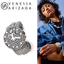 Venessa Arizaga LOOK AT THE TIME 銀色ROLEX 小寬版手環