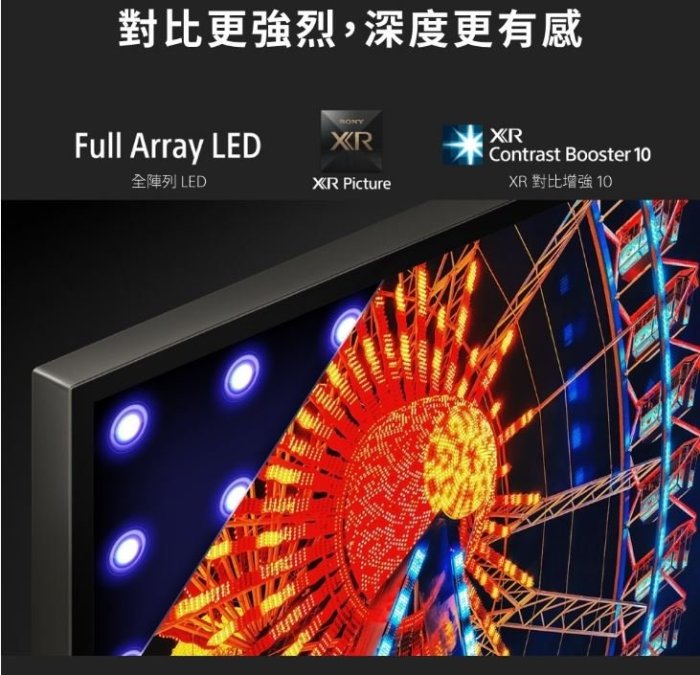 【裕成電器.來電驚爆價】SONY 索尼 4K HDR 75吋 TV顯示器 XRM-75X90L 另售 KM-65X85L