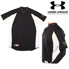 貳拾肆棒球--日本帶回限定款UA Under Armour baseball pro model  金標短袖練習衣