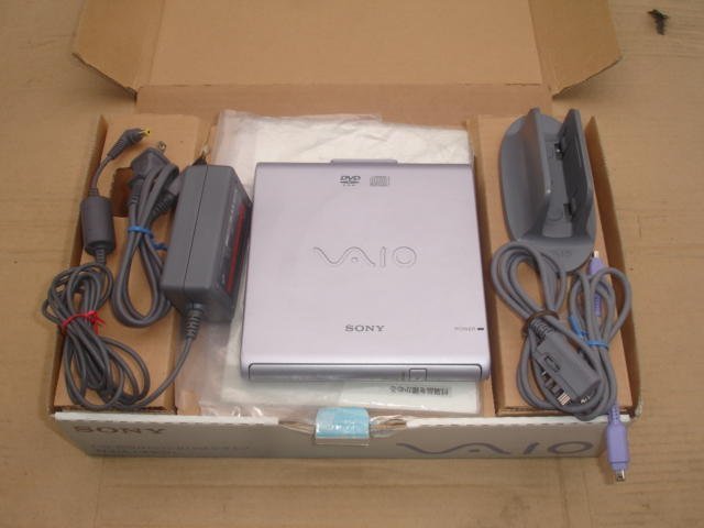 【電腦零件補給站】Sony PCGA-CRWD1 VAIO專用的DVD-ROM 外接光碟機