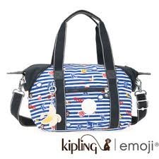 出清全新正品 Kipling EMOJI 可愛海洋風手提肩背包