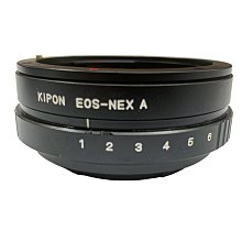 ＊兆華國際＊KIPON EOS-NEX A CANON鏡頭轉SONY E卡口可調光圈轉接環