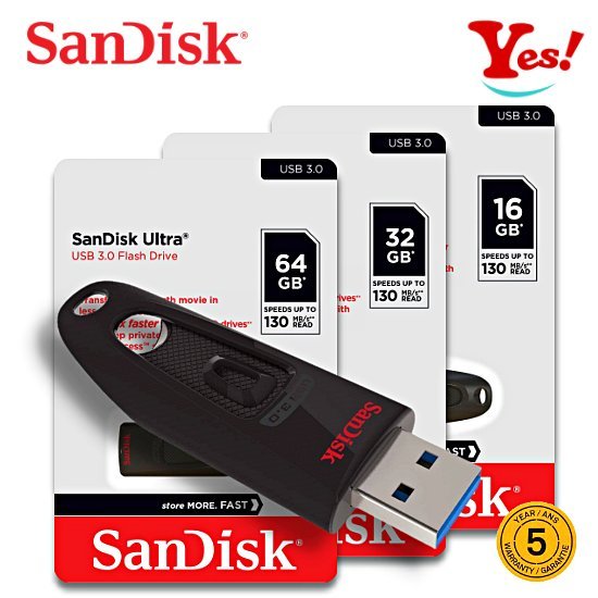 【Yes！公司貨】SanDisk Ultra CZ CZ48 32GB 32G USB3.0 USB 隨身碟