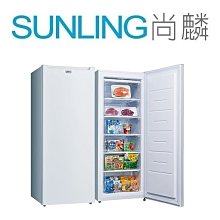 尚麟SUNLING 三洋 181L 直立式冷凍櫃SCR-181A3 新款SCR-181AE 寬54.5cm 分層透明抽屜