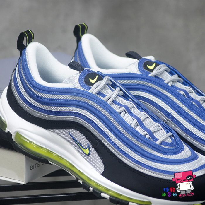 球鞋補習班 NIKE AIR MAX 97 OG 黑藍 海洋藍 螢光 3M 反光 男鞋 經典 復古 DM0028-400