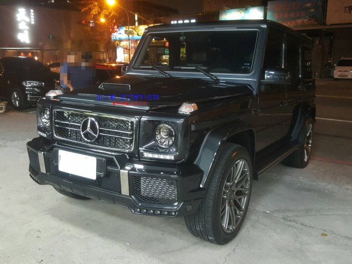 車之鄉 全新BENZ W463 G55 G500新款G63 G65 AMG樣式前保桿 G-Class改裝套件最大供應商