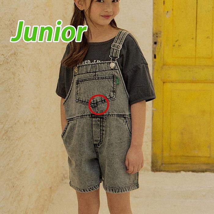 JS(8~9Y)~JM(9~10Y) ♥吊帶褲(BLACK) BY MIMI-2 24夏季 BYI240401-045『韓爸有衣正韓國童裝』~預購