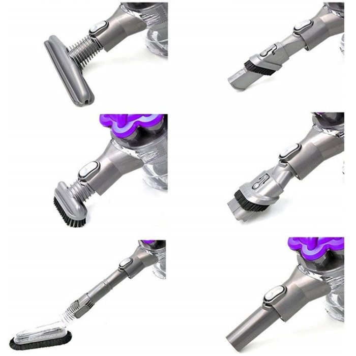 促銷  Dyson 戴森 吸塵器手持工具8件組 吸頭/刷頭/毛刷-副廠 (能更有效率的清潔)DC59/DC45/DC35