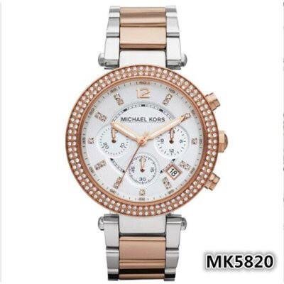 雅格時尚精品代購Michael Kors腕錶 MK手錶 MK5820 美式優雅晶鑽腕錶流行手錶 腕錶 美國代購