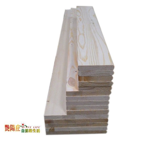 【艷陽庄】松木抽牆板1212*115mm5片組DIY木工板抽屜板小木板