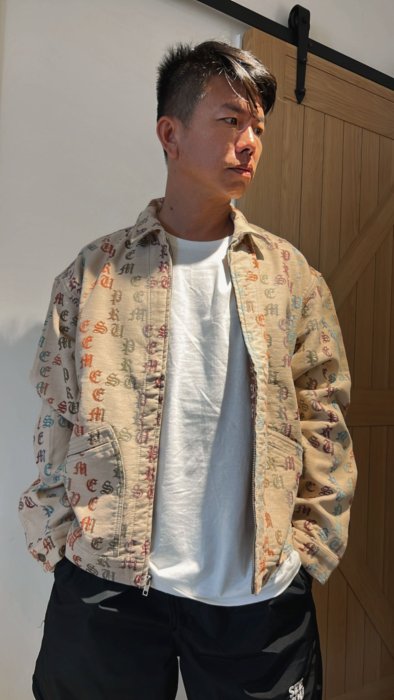 Supreme Gradient Jacquard Denim Work Jacket