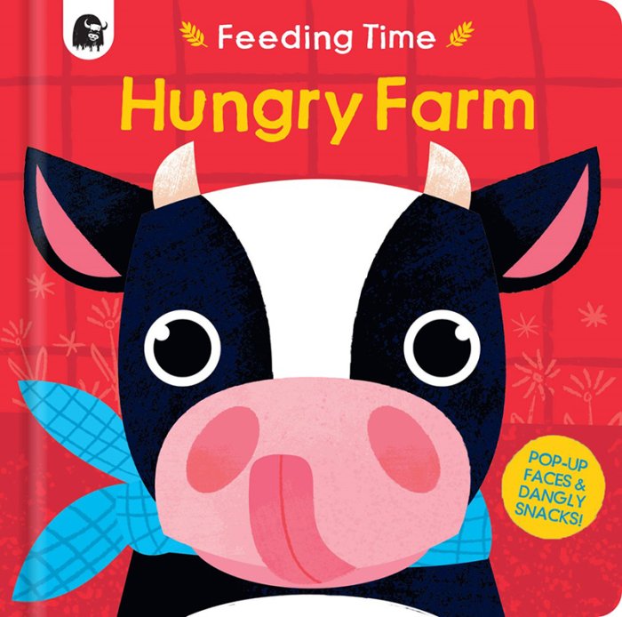 ＊小貝比的家＊HUNGRY FARM/FEEDING TIME/幼兒硬頁立體書/3~6歲/動植物