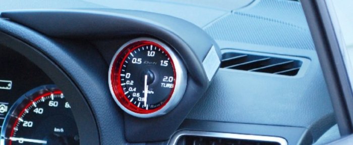 RACER GAUGE N2 TURBO METER 高反差TURBO錶