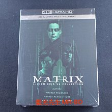 [藍光先生UHD] 駭客任務四部曲 UHD+BD 八碟套裝版 The Matrix