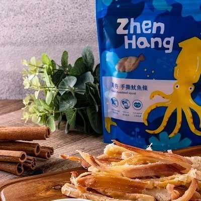 【瀚軒興業】真夯魷魚絲100g 原味涮嘴