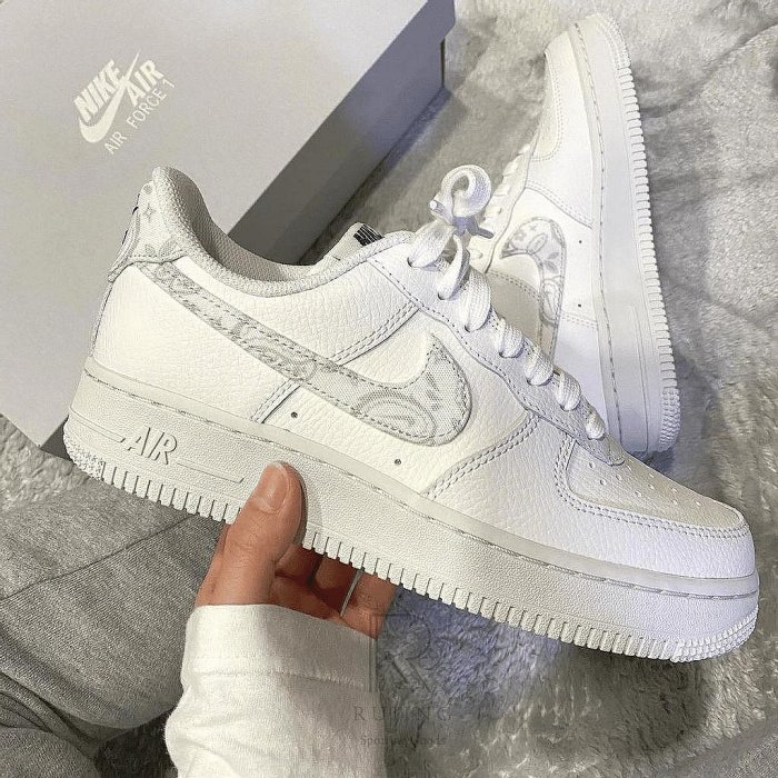 NIKE AIR FORCE 1 變形蟲 天空藍 白 灰 AF1 男女鞋 運動休閒鞋 DH4406100