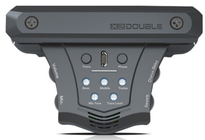 【澄風樂器】 DOUBLE GO X2 音孔共振拾音器、民謠木吉他精靈、同頻加震擴音器、免接音箱就有效果器功能