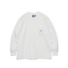 【日貨代購CITY】2024SS THE NORTH FACE LABEL 紫標 7oz Long Sleeve Pocket Tee 口袋 長T 重磅 現貨